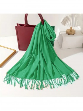 SOLID SHALW SCARF BLEND